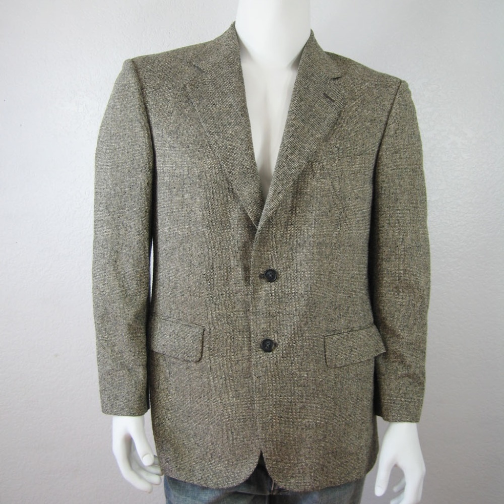 BARRINGTON Silk Pocket Beige Blazer Jacket